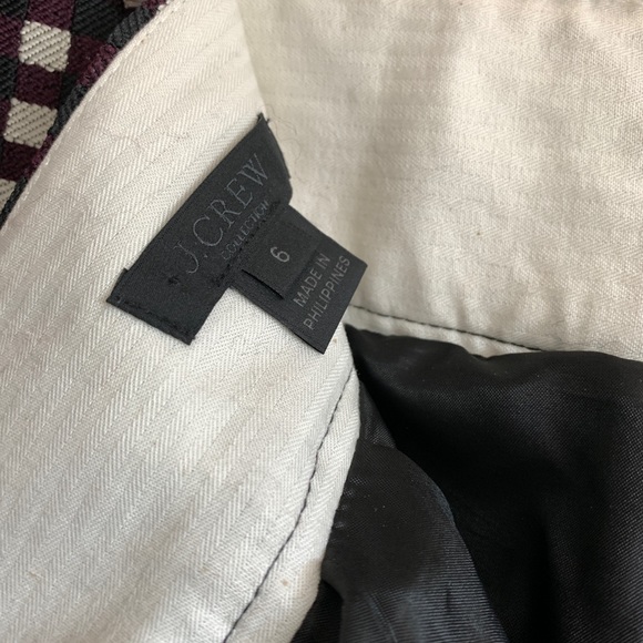 J.Crew Collection Textured Cropped Pants - Picture 3 of 6